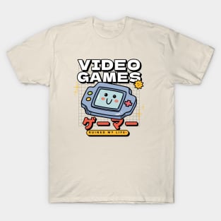 Video Games Ruined My Life (2) T-Shirt